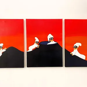 Rosso Partenopeo , Nápoles Italia